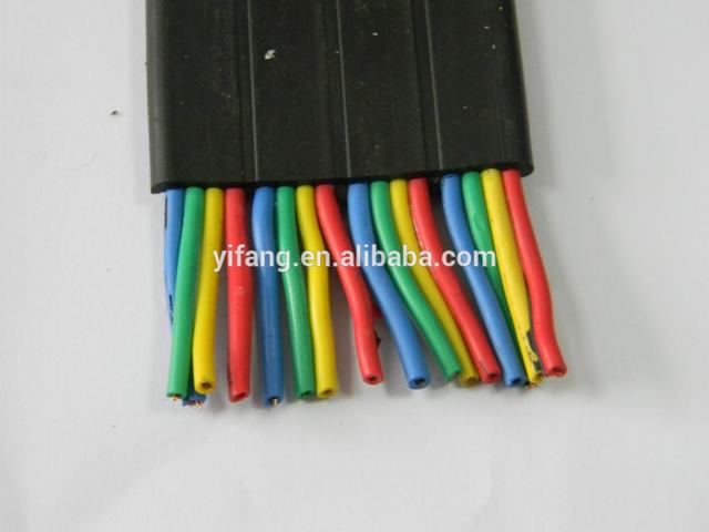 H05VVH6-F PVC insulated flexible Flat Cable