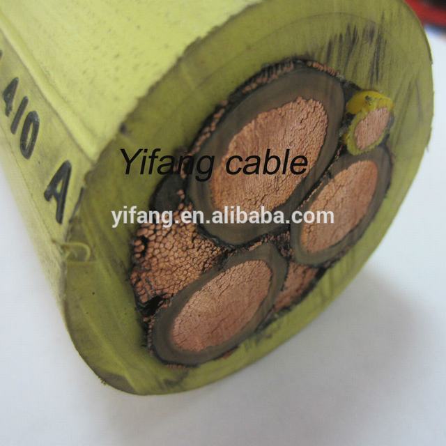 H07RN-F MultiCore funda de goma flexible cables con IEC 60245