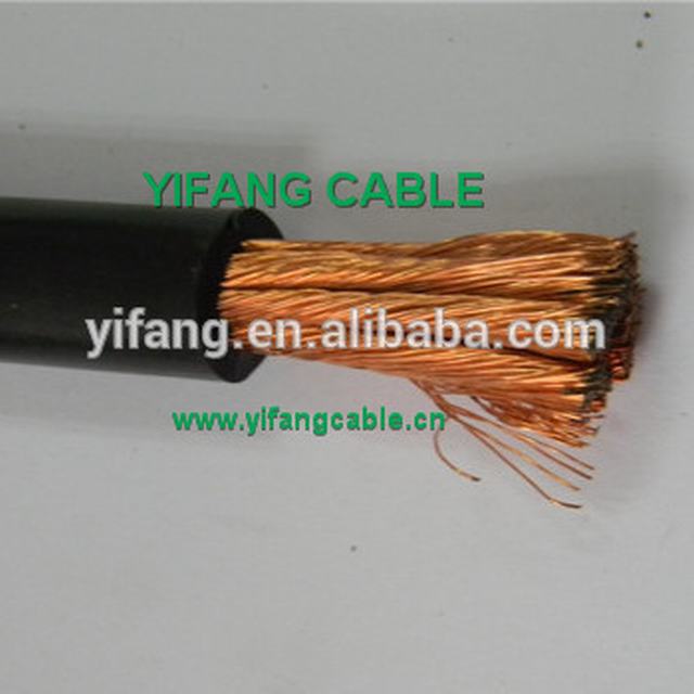 tinggi fleksibel 35mm2 karet kabel las 