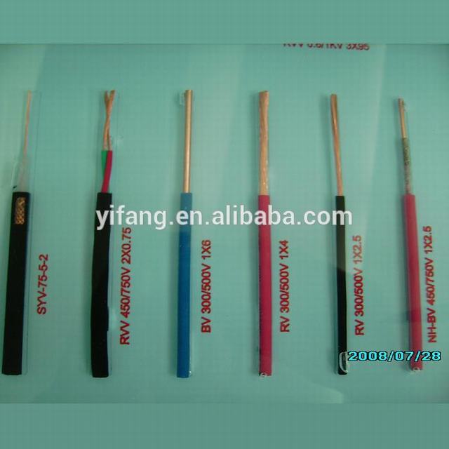 IV 300V PVC Insulated Single Core Building Wire