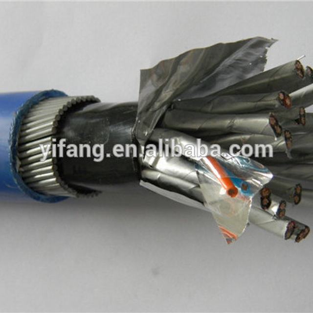 Câble d'instrument fil d'acier blindé 2prx1. 5mm2 câble 20 paire câble d'instrument