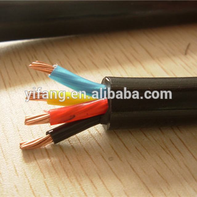 Kabel- und Signalkabel mit PVC-isoliertem Kabelmantel 4x16mm2