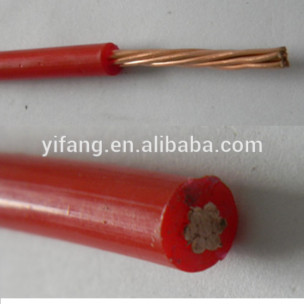 Noyau unique 95 mm2 HALAR/HMWPE protection cathodique câble