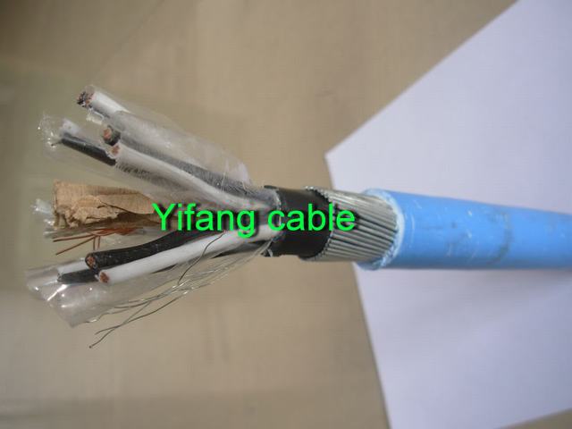 xlpe / iam / cam / pvcrp biru pvc selubung kabel instrumentasi 