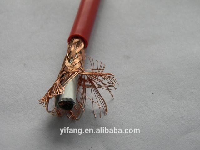 Xlpe kawat tembaga terisolasi mengepang 1mm terlindung kabel kontrol