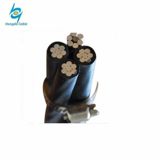 0.6/1 KV PE insulated abc power cable manufacture China