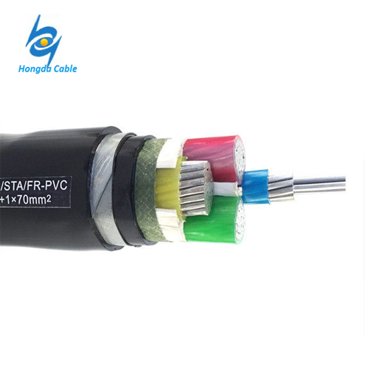 0.6/1 kV ACYAbY-F gepantserde vlamvertragende Aluminium power kabel