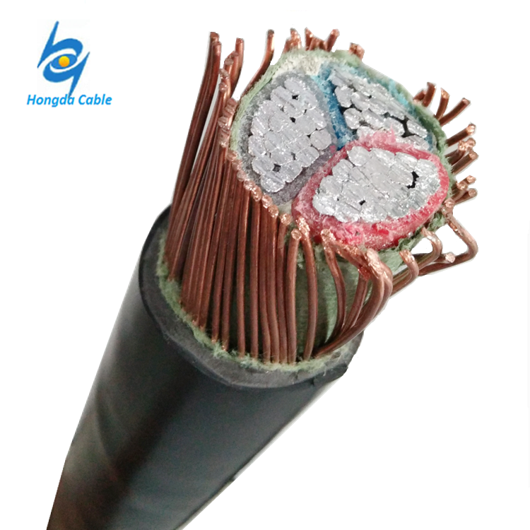 0.6/1 kV AXQJ screened Low voltage halogen free aluminum cables