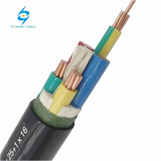 0,6/1 kV PVC insulated and sheathed NYCY power cable with concentric protective Cu conductor