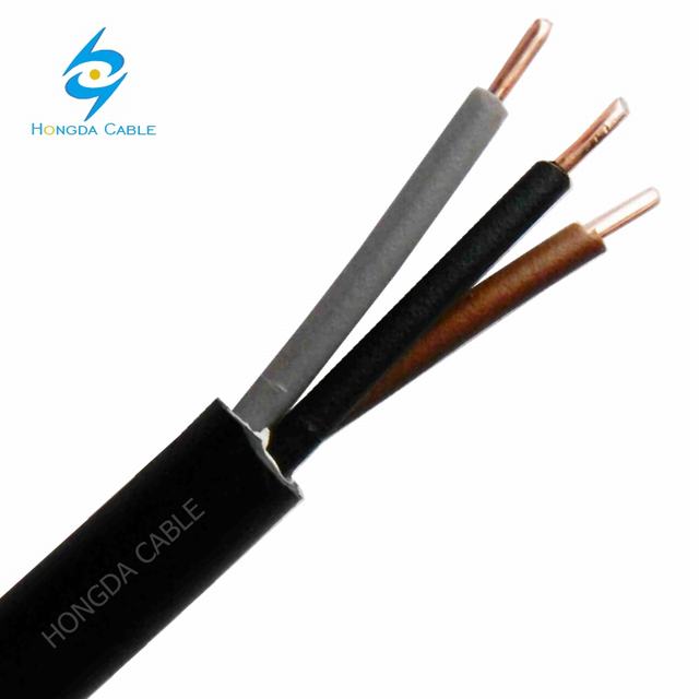 0,6 / 1 kv VPE-Isolierung 3 x 2,5 mm2 elektrisches Kabel