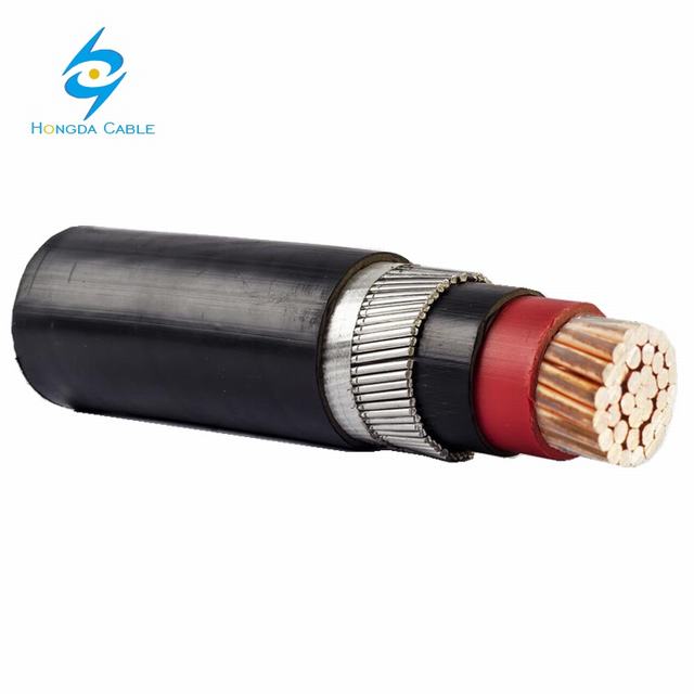 0.6/1kV Cu 300mm Single core lapis baja kabel Daya