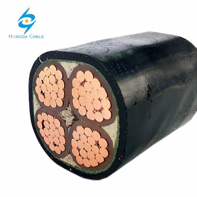 0.6/1kv 4 Core 150mm2 Copper Conductor XLPE Power Cable 4x150mm2