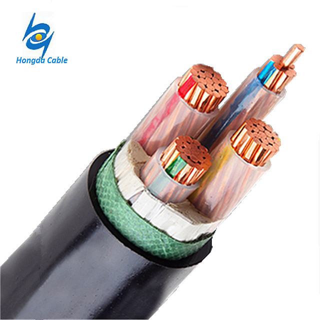 0,6/1kv медный провод 4 ядра 150mm2 медный кабель цена размер