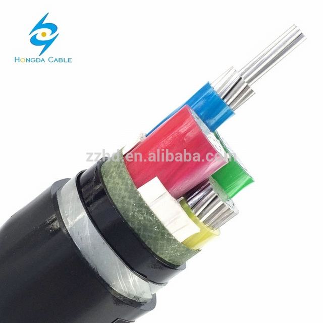 0.6/1kv copper zr-yjv22 240mm xlpe 4 core steel armoured cable