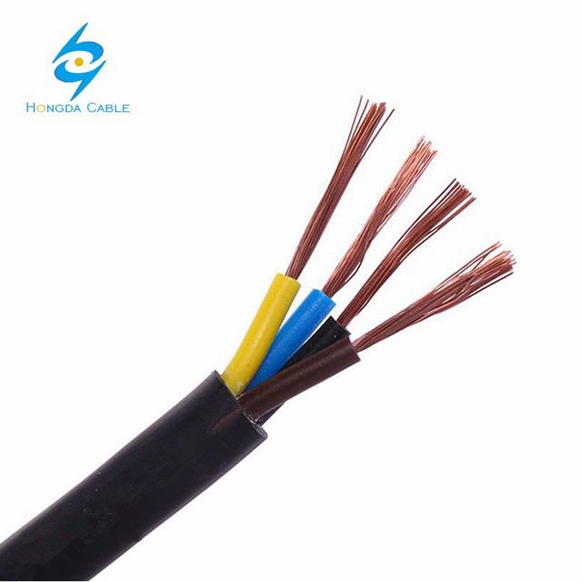 1,5 sq mm 4 Core Cable Flexible con alambre de cobre