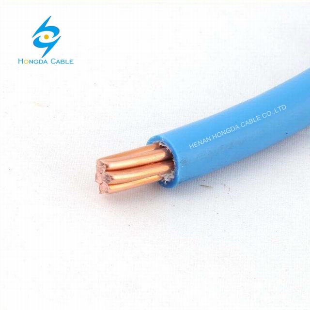 1.5mm 2.5mm 4mm 6mm terre isolé par pvc de conducteur de cuivre de fil de câble pour Câble de Câblage De La Maison