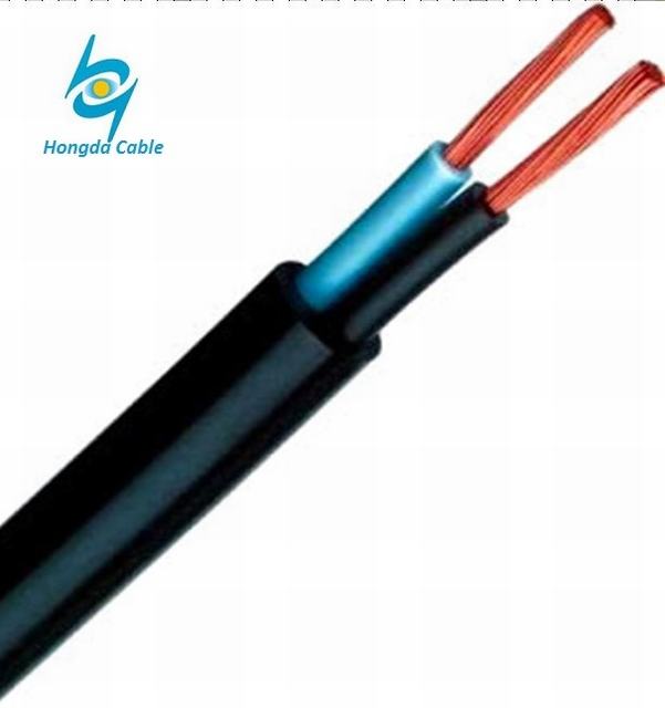 1.6mm 2.5mm cobre trenzado resistente al fuego tierra Cable de alambre plano