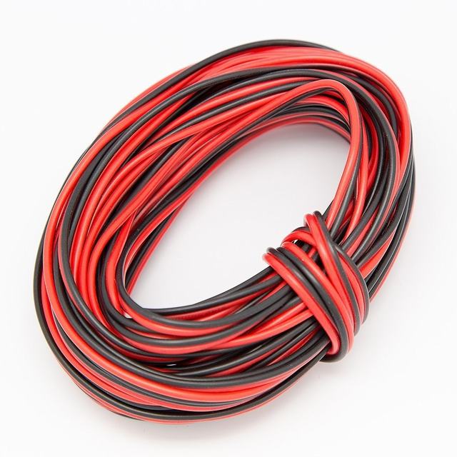 16 AWG Red/Black Flexible Silicone cables for KC Accessories