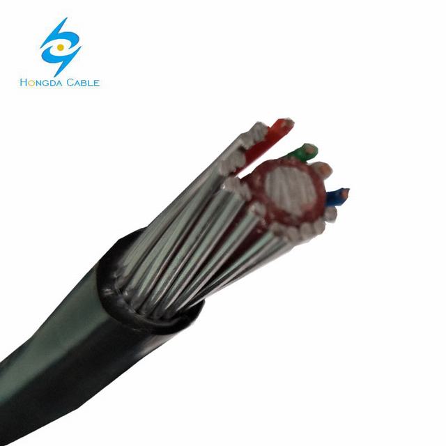 16mm2 Solid Aluminum Phase Core Aerial Service Concentric Cable