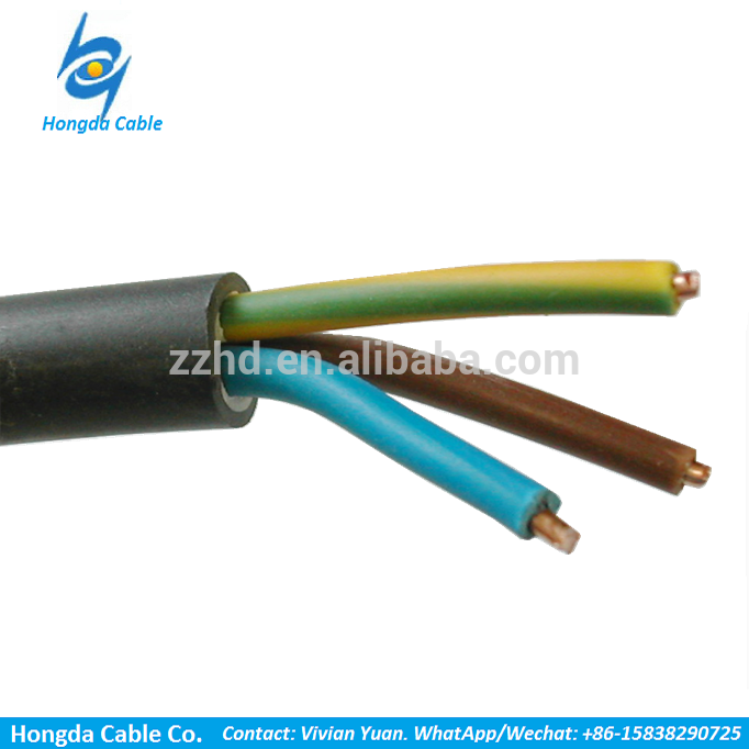 1KV2C 1.5MM2 Rigide Conductor de cobre VGV CABLE