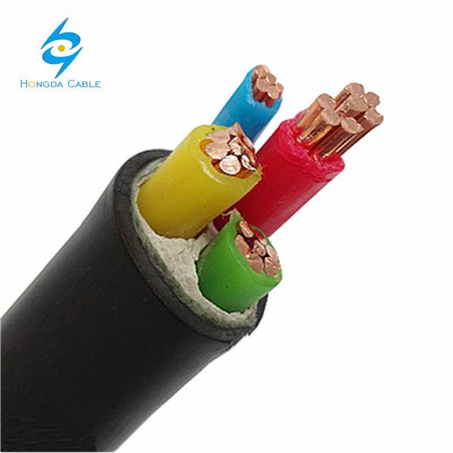 1kv vier cores kabel xlpe vier core draad 25mm x 4 core kabel