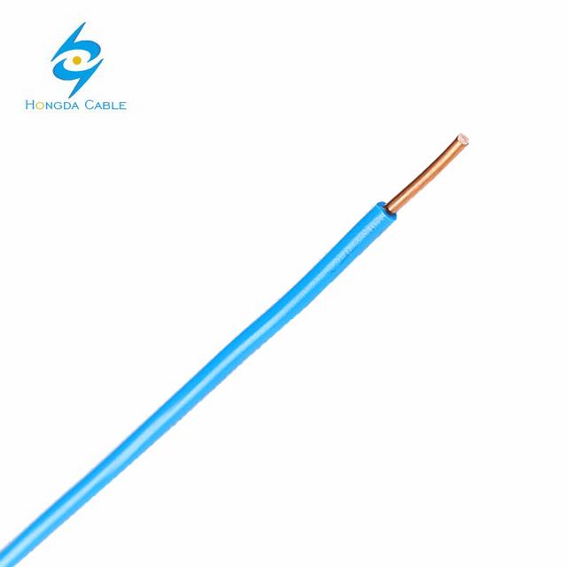 Fio de cobre do fio de cobre do fio de cobre de 1mm2 PVCi baixo