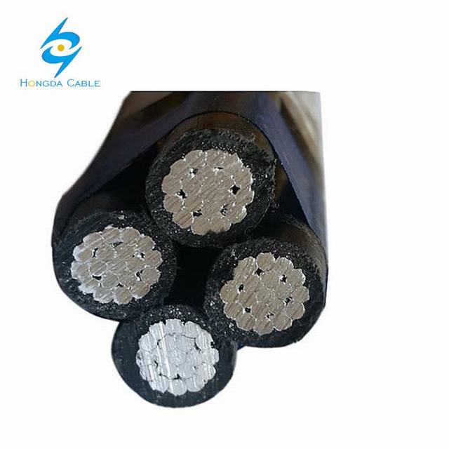 1x95 mm2 3x120 mm2 Covered Line Wire Aluminum Cable AAC