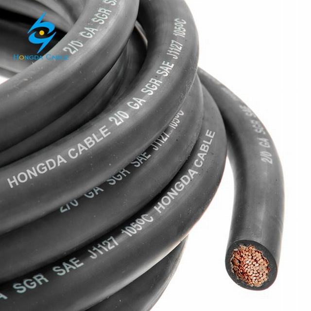2/0 SGT J1127 SAE 105 C PVC Isolasi Otomotif baterai kabel