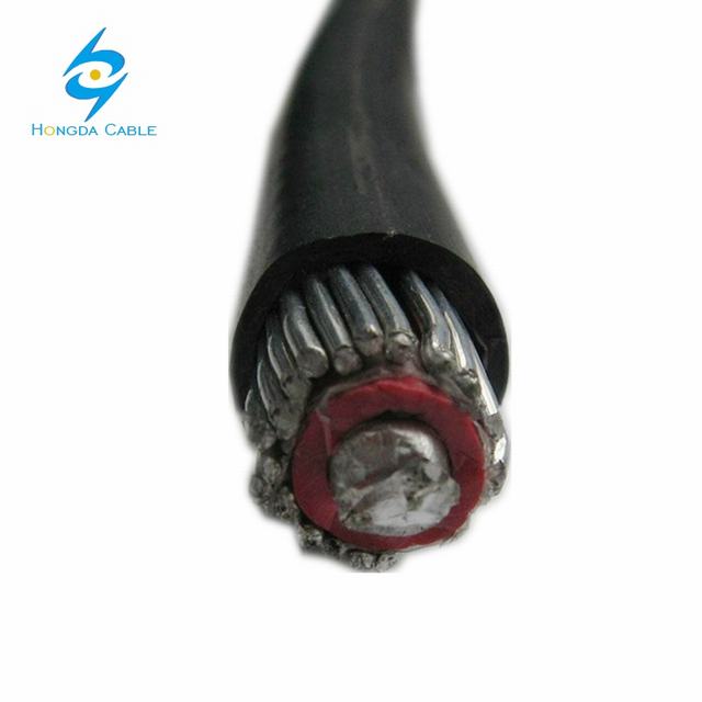 2*4AWG+4AWG,2*8AWG,2*10AWG, 8000 series aluminum alloy conductor armoured XLPE /PVC insulation concentric electrical cable