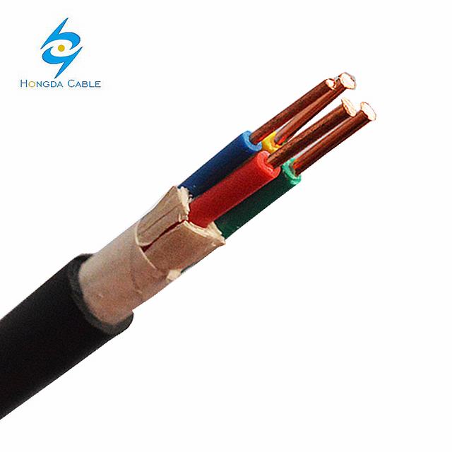 2.5mm x 4 Conducteurs XLPE PVC Souterrain En Cuivre Câble Électrique 1kV
