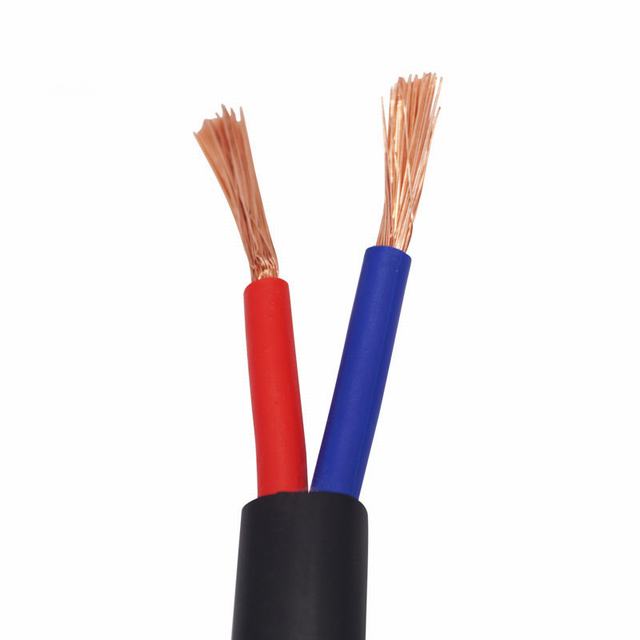 2core 6mm PVC Câble Cuivre Fil Électrique Multi de Noyau