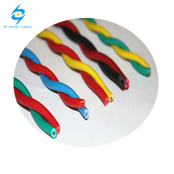 2 Core Rayon Covered Twisted Electrical Cable Wire