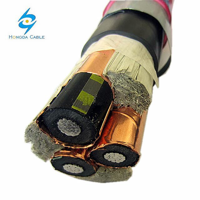 24 33kV Cable XLPE de alta tensión 3 Core 150mm