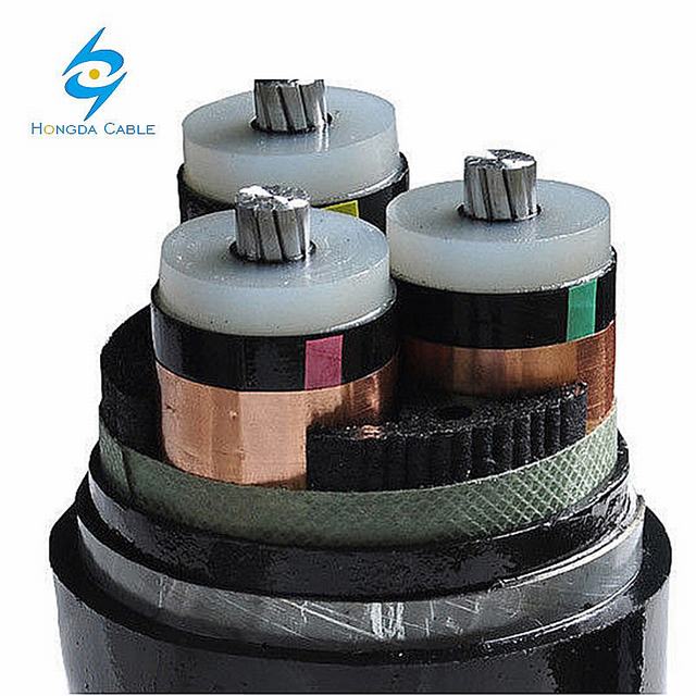 240 mm2 multi core medium voltage armoured electrical power cable