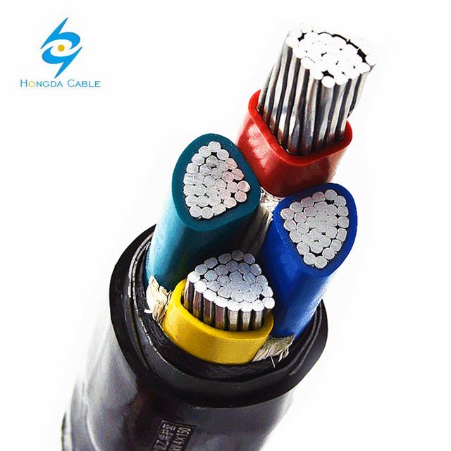 240mm Aluminum AL Conductor XLPE Armoured Power Cable YJLV22