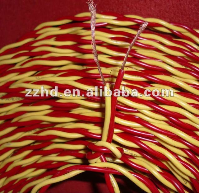 Kabel aus flexiblem Kupfer-Multicore-Gehäuse (2x1,5 mm)