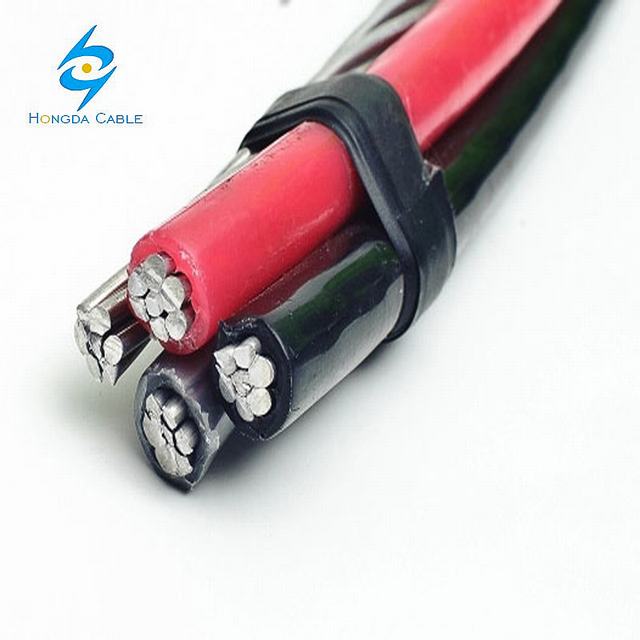 3*16 + 1*16 ABC de aluminio de overhead cable XLPE ABC cable