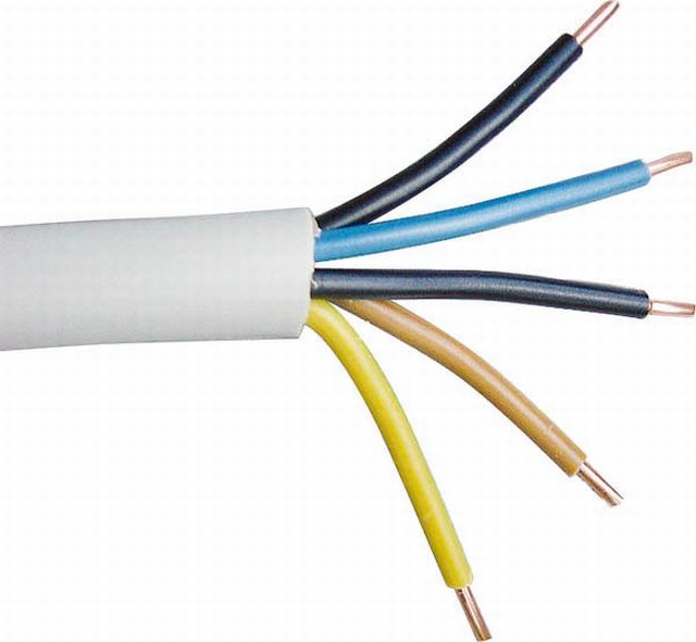 Nym-j pvc 3*2.5mm2 geïsoleerde pvc ca aderige kabel