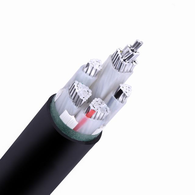 3 4 5 Core PVC Insulated Aluminum Electric Power Cable