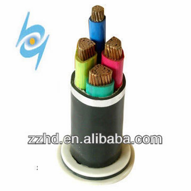 3 * 70 + 1 * 35 power kabel pvc / xlpe terisolasi kabel coper / aluminium konduktor kabel 