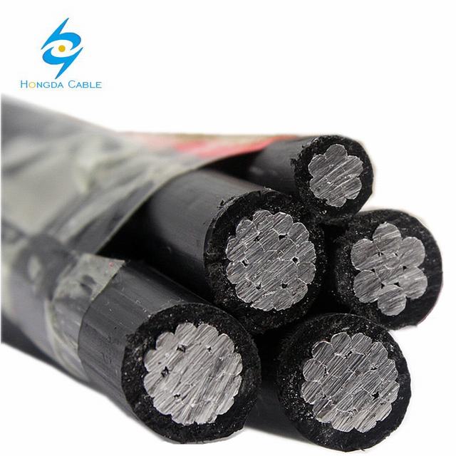 3*70+54.6+2*16 ABC cable AAC AAAC conductor XLPE insulated cable