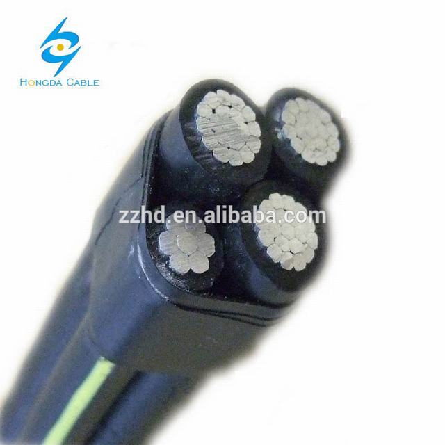 3*70 + 54.6 câble ABC en aluminium câble de branchement