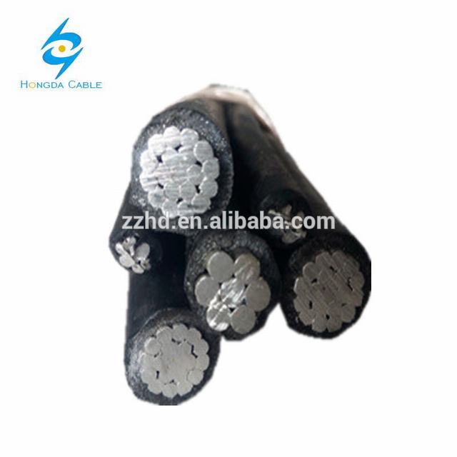 3*95+54.6+2*16 aluminum cable ABC cable XLPE insulated areal cable