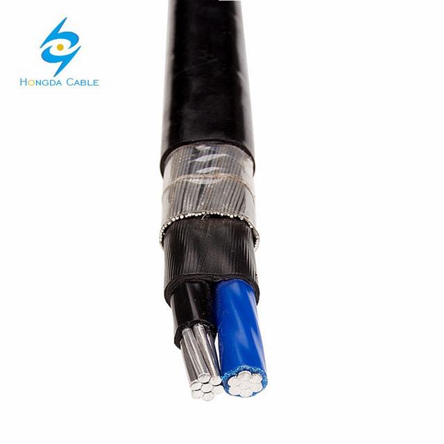 3 core konzentrischen kabel 6awg concentrico kabel serie 8000 xlpe