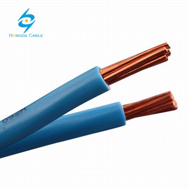 300/500 V ou 600/1000 V circulaire cuivre conducteur PVC résistant à la Flamme de câble