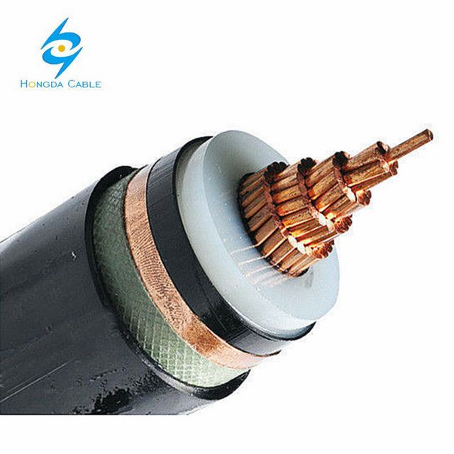 300mm 400mm Single Core XLPE Underground Copper Cable 33kV