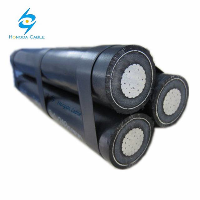 35kv Aluminum Stranded Conductor XLPE Insulated and XLPE Sheathed SAC Cable