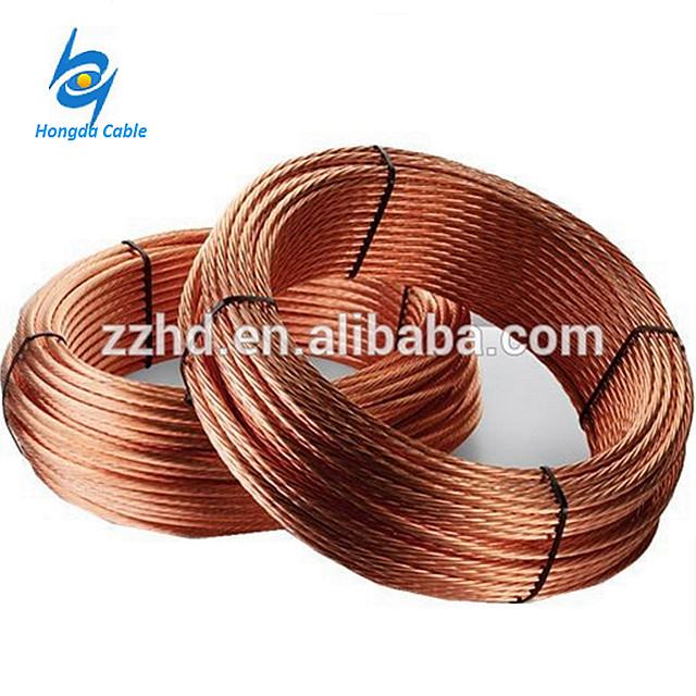 35mm 50mm2 70mm2 Bare Copper Conductor Wire Cable