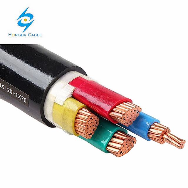 3×120+1x70mm Underground Copper Cable