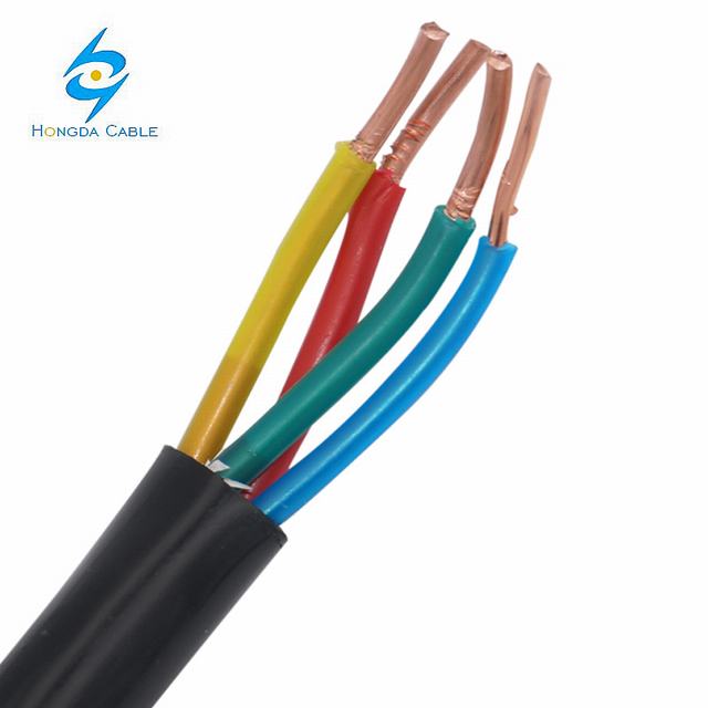 4*1,5 kupfer leiter PVC jacke kupfer niederspannung kabel